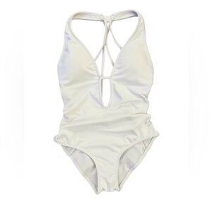 Jets by Jessika Allen White Swimsuit